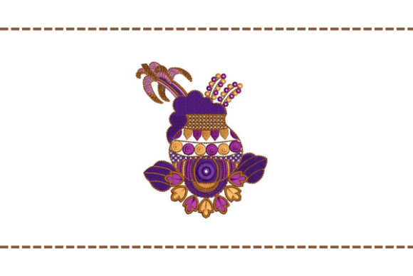 Creative Element Embroidery Design