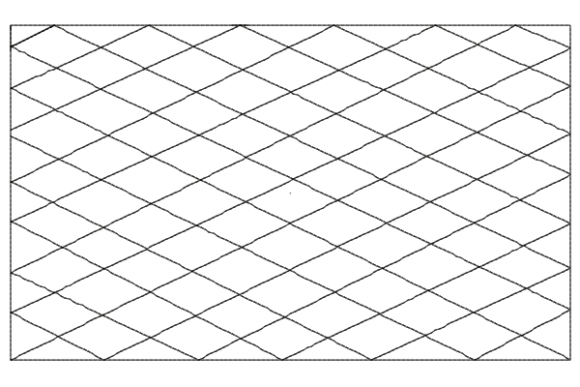 Diamond Pattern: A Versatile Embroidery Design