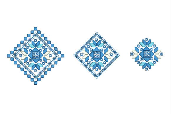 Folk Art Embroidery Design