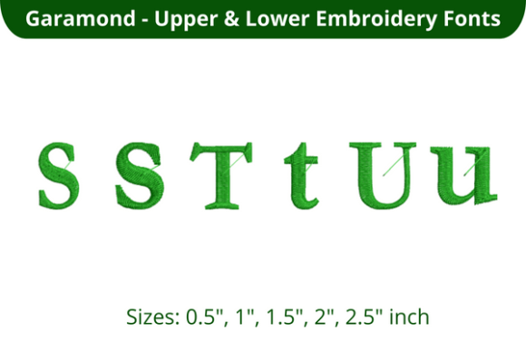Garamond Font STU for Personalized Gifts