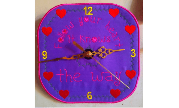ITH Clock Embroidery Design Review