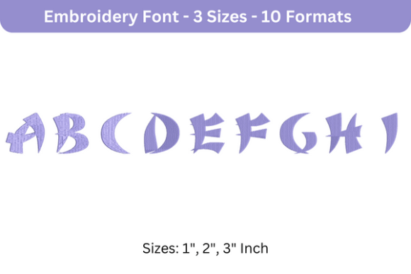 Karate Font a to I Review